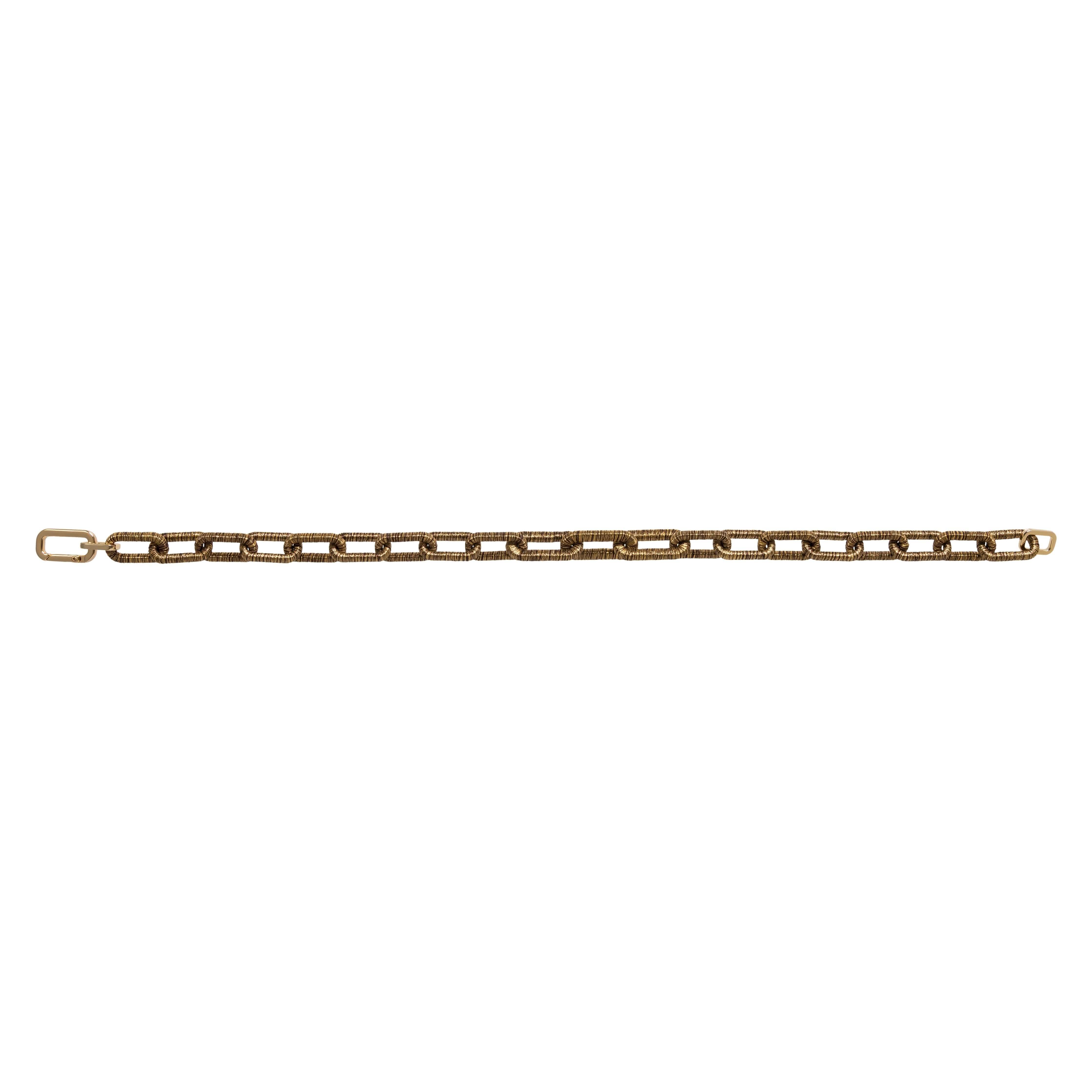 Catena Rectangular Gold Kolye
