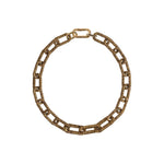 Catena Rectangular Gold Kolye