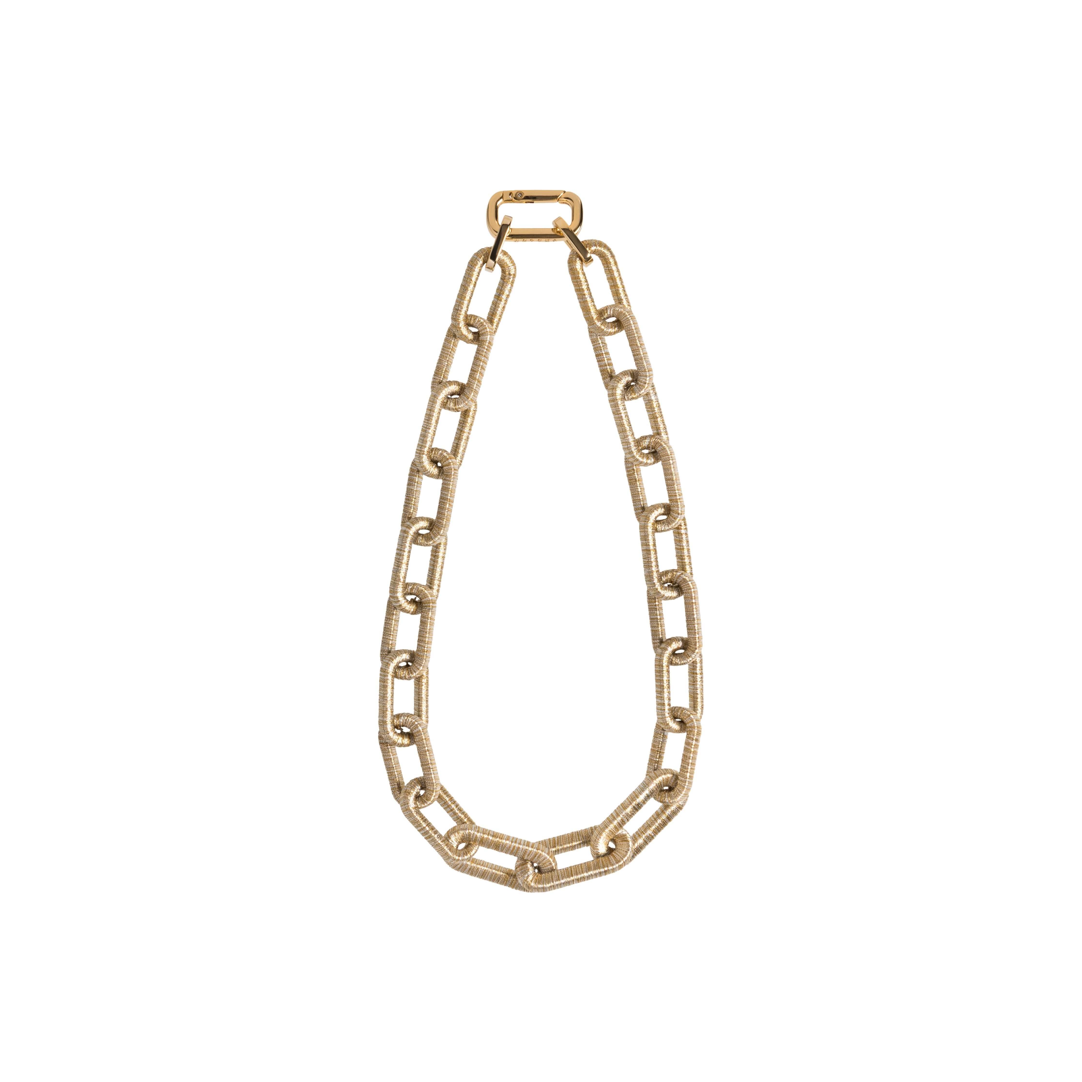 Catena Rectangular Gold Kolye