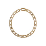 Catena Rectangular Gold Kolye