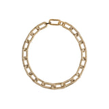 Catena Rectangular Gold Kolye