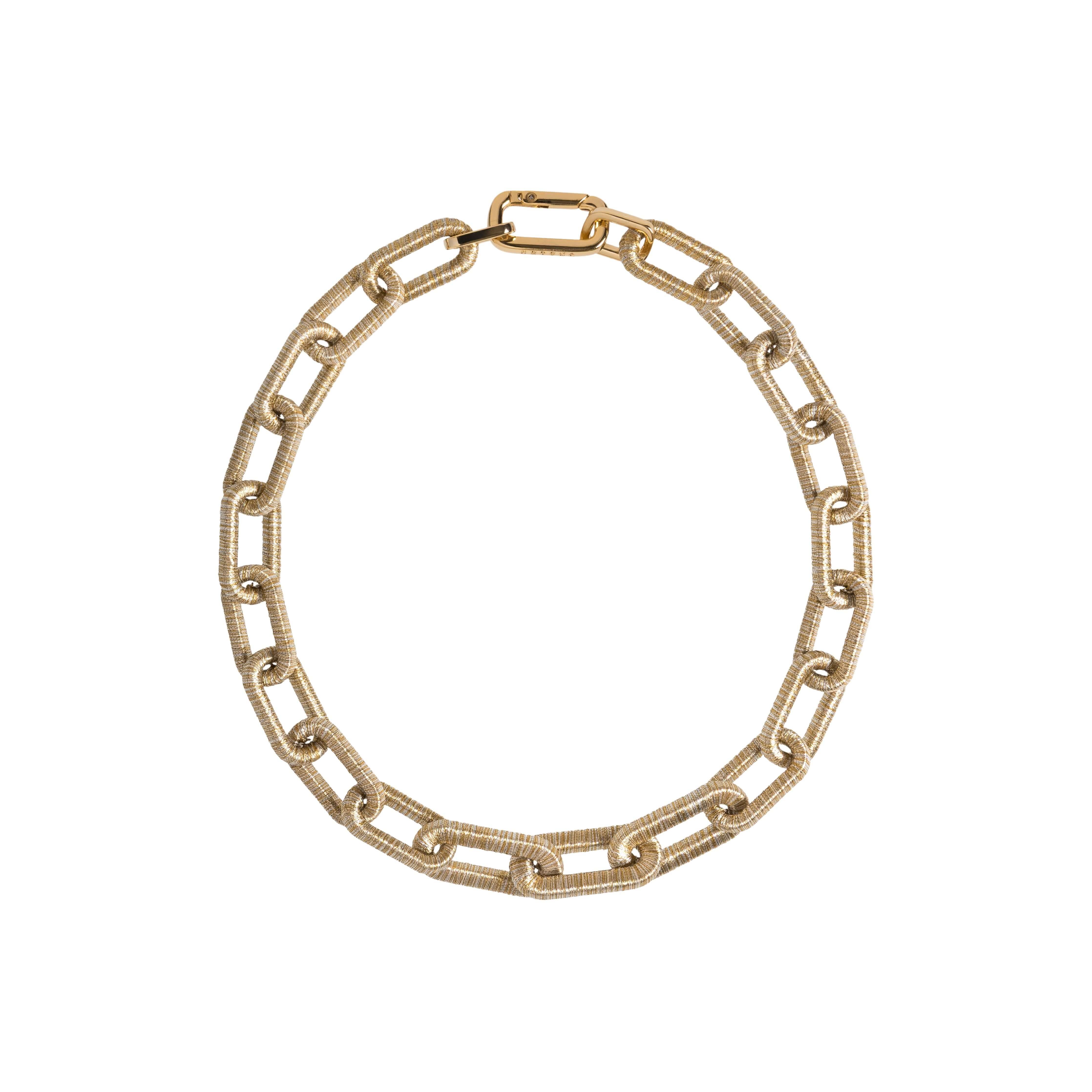 Catena Rectangular Gold Kolye