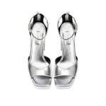 Catena Notte Silver Platformlu Sandalet