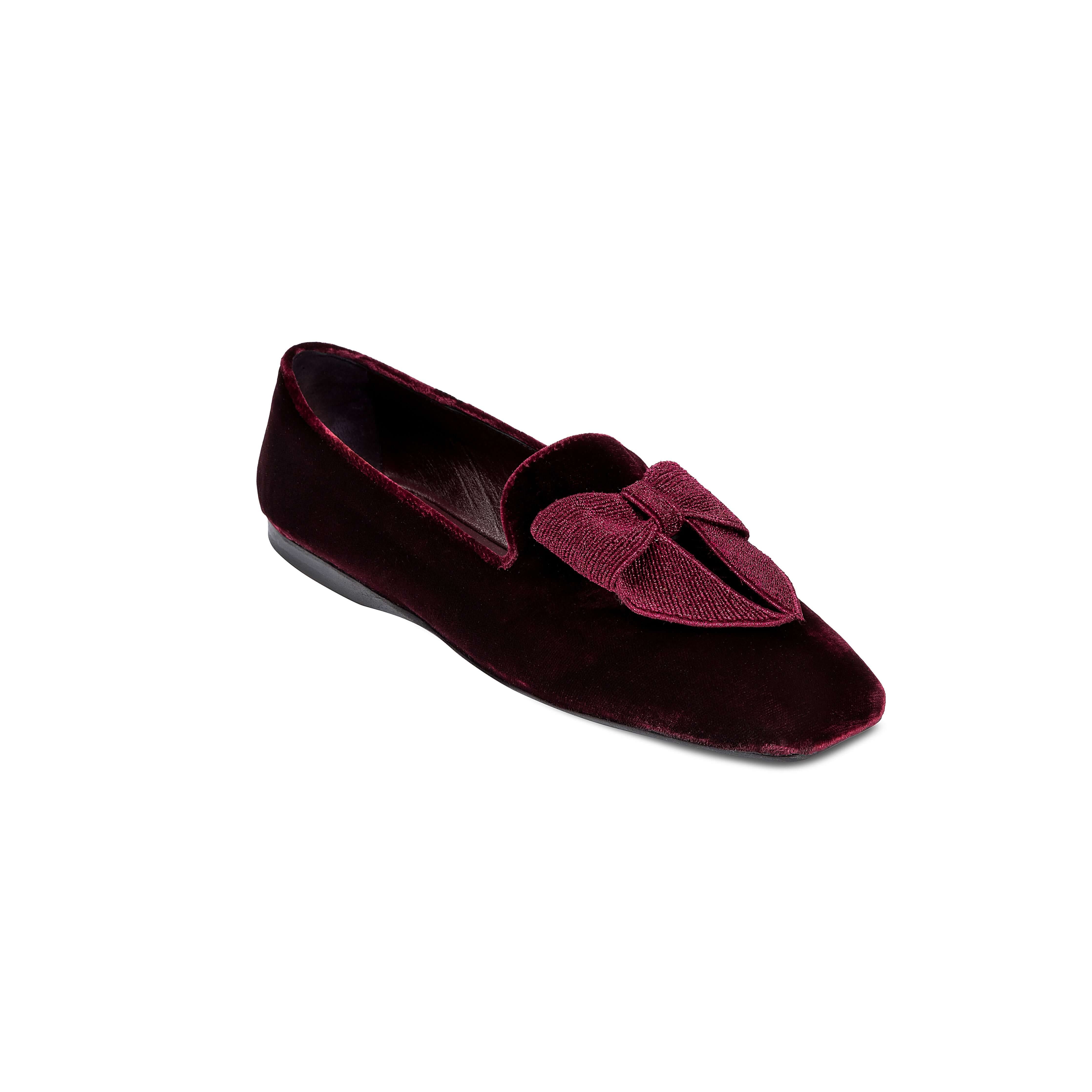 Fiocco Bordo Kadife Loafer
