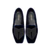 Fiocco Lacivert Kadife Loafer