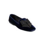 Fiocco Lacivert Kadife Loafer