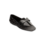 Fiocco Siyah Süet Zımbalı Loafer
