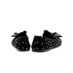 Fiocco Siyah Süet Zımbalı Loafer