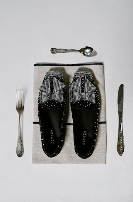 Fiocco Siyah Süet Zımbalı Loafer