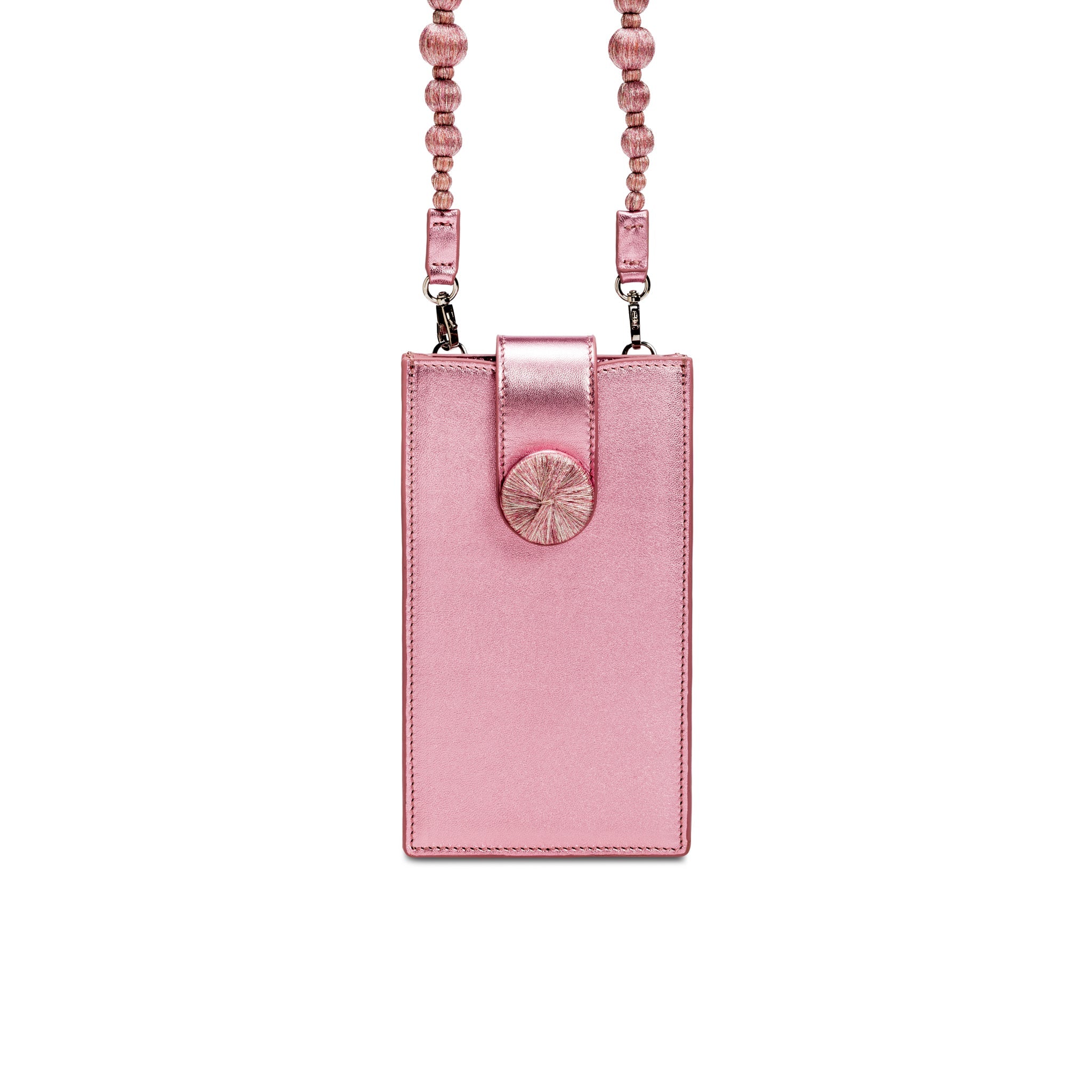 Alessa Metalik Pembe Telefon Kılıfı