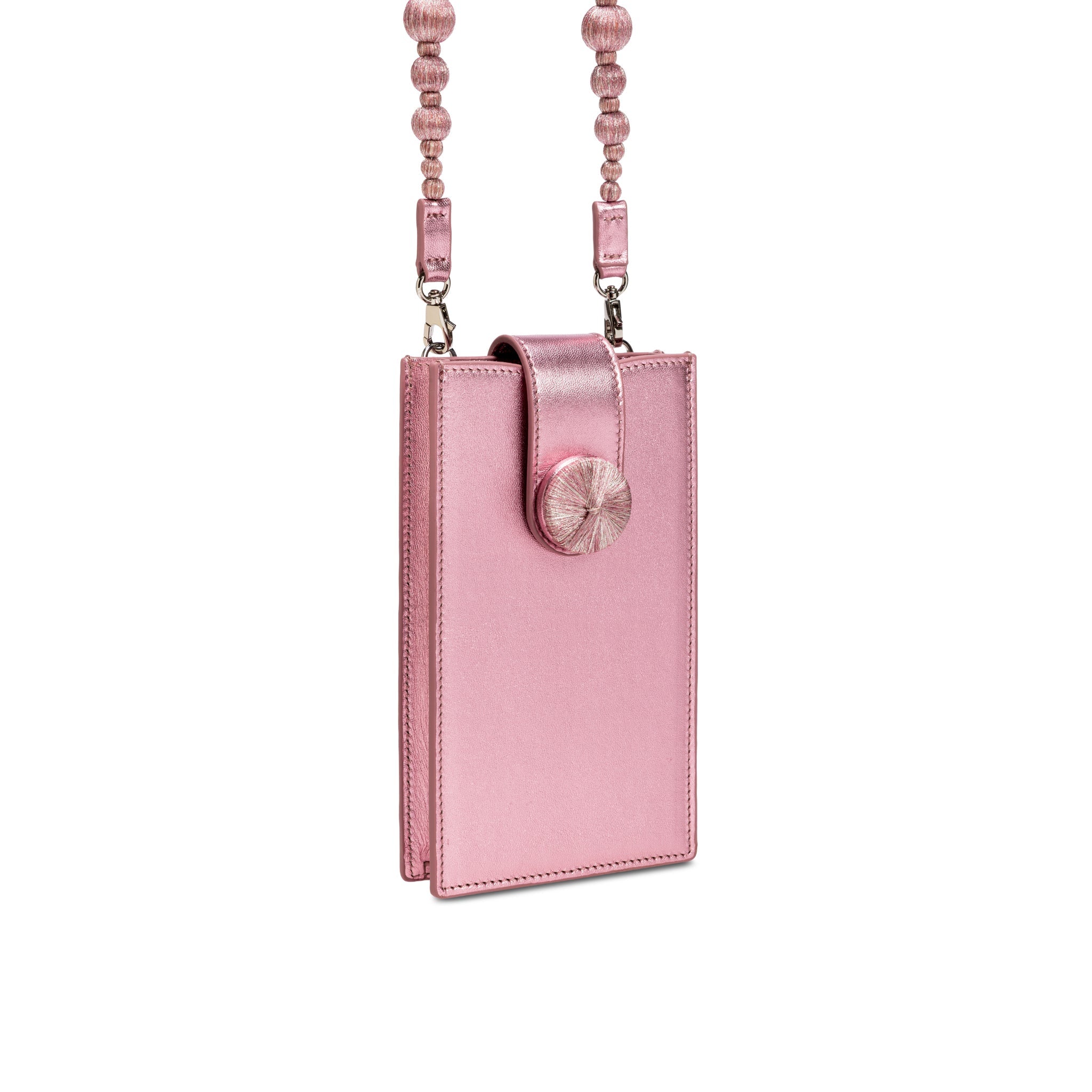 Alessa Metalik Pembe Telefon Kılıfı