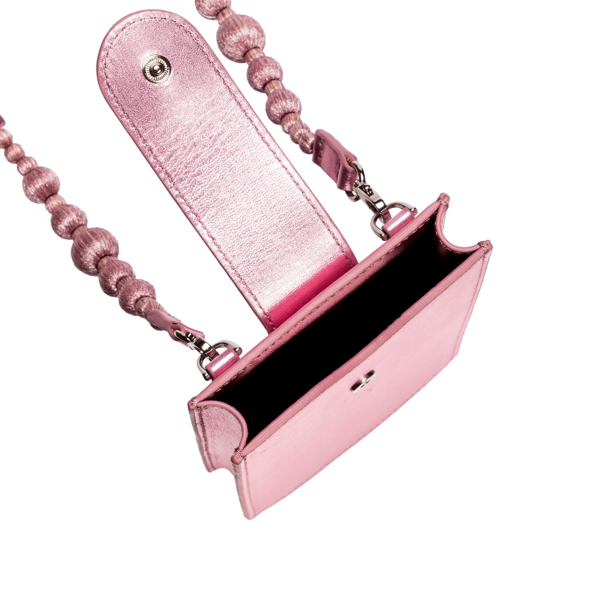 Alessa Metalik Pembe Telefon Kılıfı