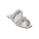 Rhea Silver Çift Bantlı Terlik