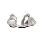 Rhea Silver Çift Bantlı Terlik