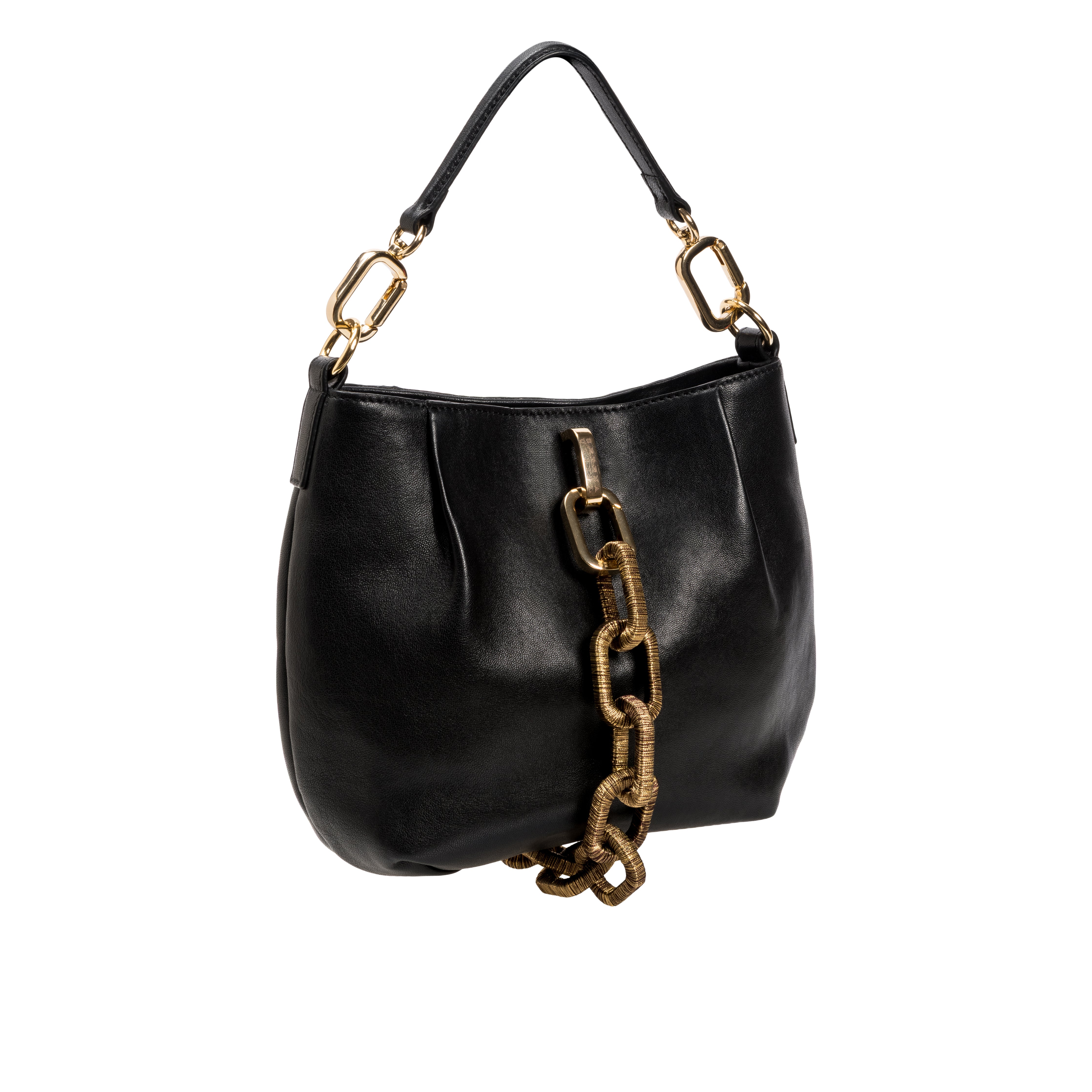Catena Pouch El Çantası Antique Gold Metalik Zincir