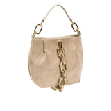 Catena Kum Beji Süet Pouch El Çantası