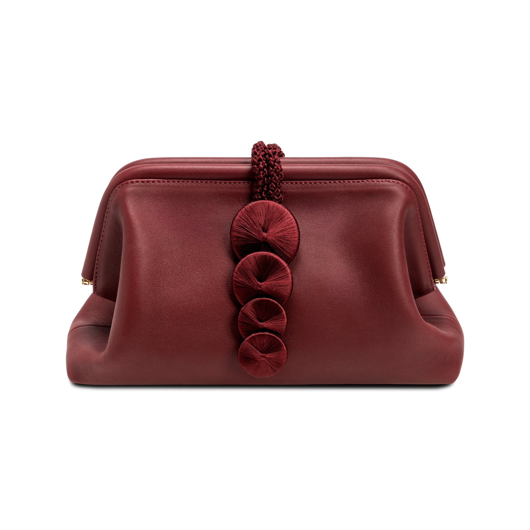 Alessa Sıcak Bordo Pouch Çanta
