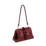 Alessa Sıcak Bordo Pouch Çanta