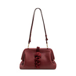 Alessa Sıcak Bordo Pouch Çanta
