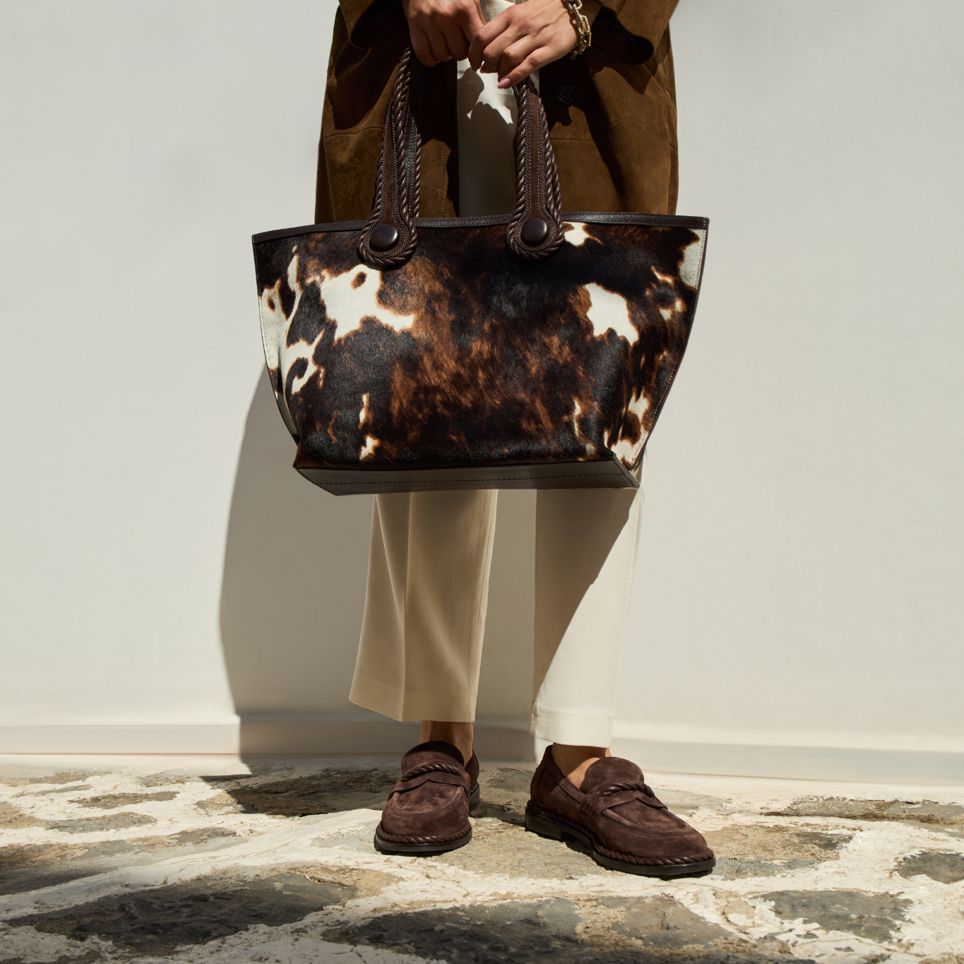 Hedera Acı Kahve Süet Loafer