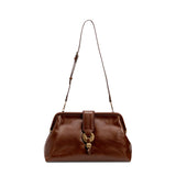 Boho Chic Kahverengi Medium Pouch Çanta