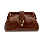 Boho Chic Kahverengi Medium Pouch Çanta