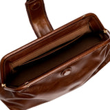 Boho Chic Kahverengi Medium Pouch Çanta