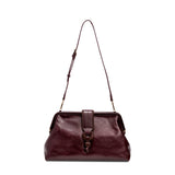 Boho Chic Bordo Medium Pouch Çanta