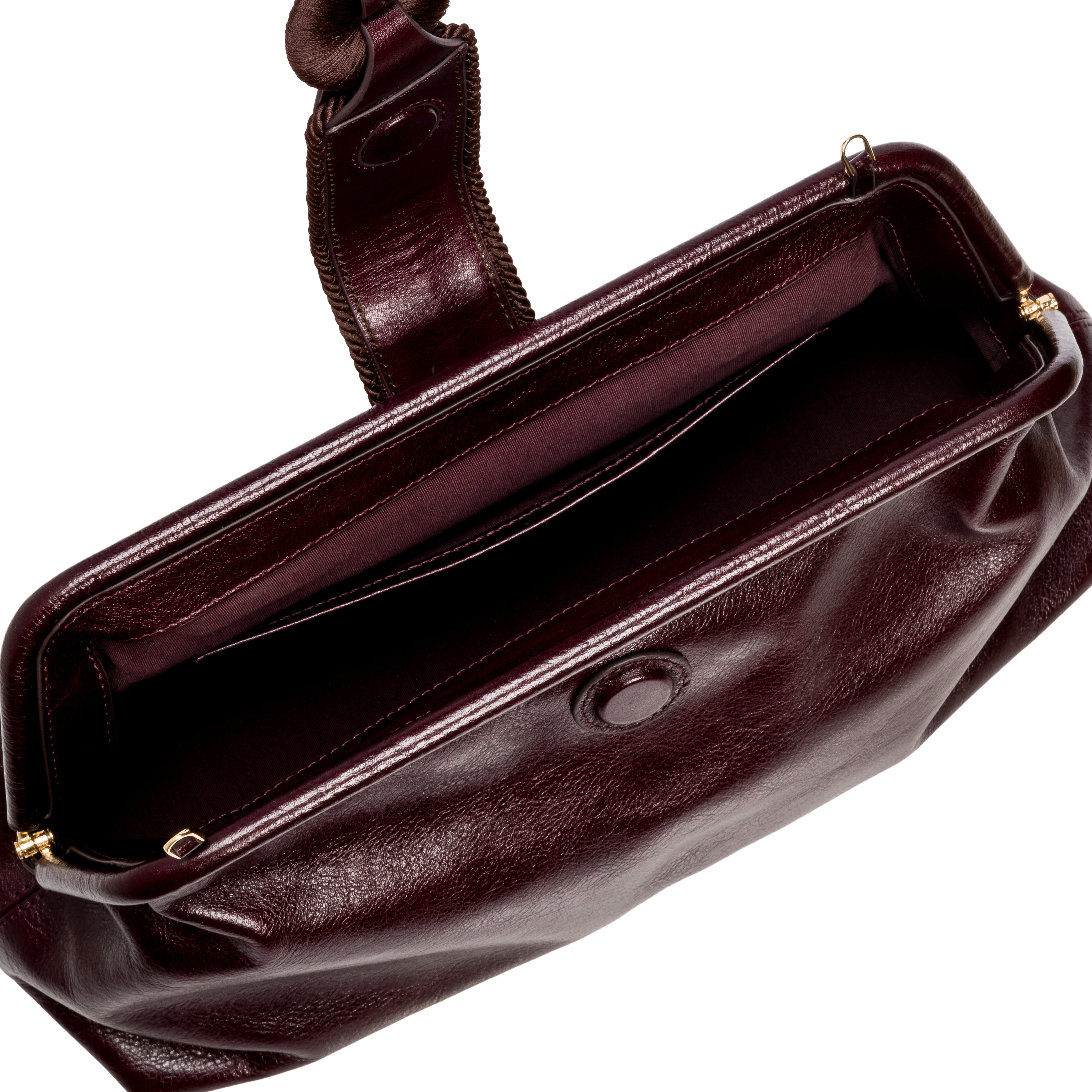 Boho Chic Bordo Medium Pouch Çanta