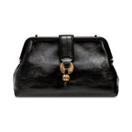 Boho Chic Siyah Medium Pouch Çanta