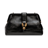 Boho Chic Siyah Medium Pouch Çanta