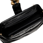 Boho Chic Siyah Medium Pouch Çanta