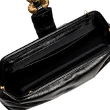 Boho Chic Siyah Medium Pouch Çanta