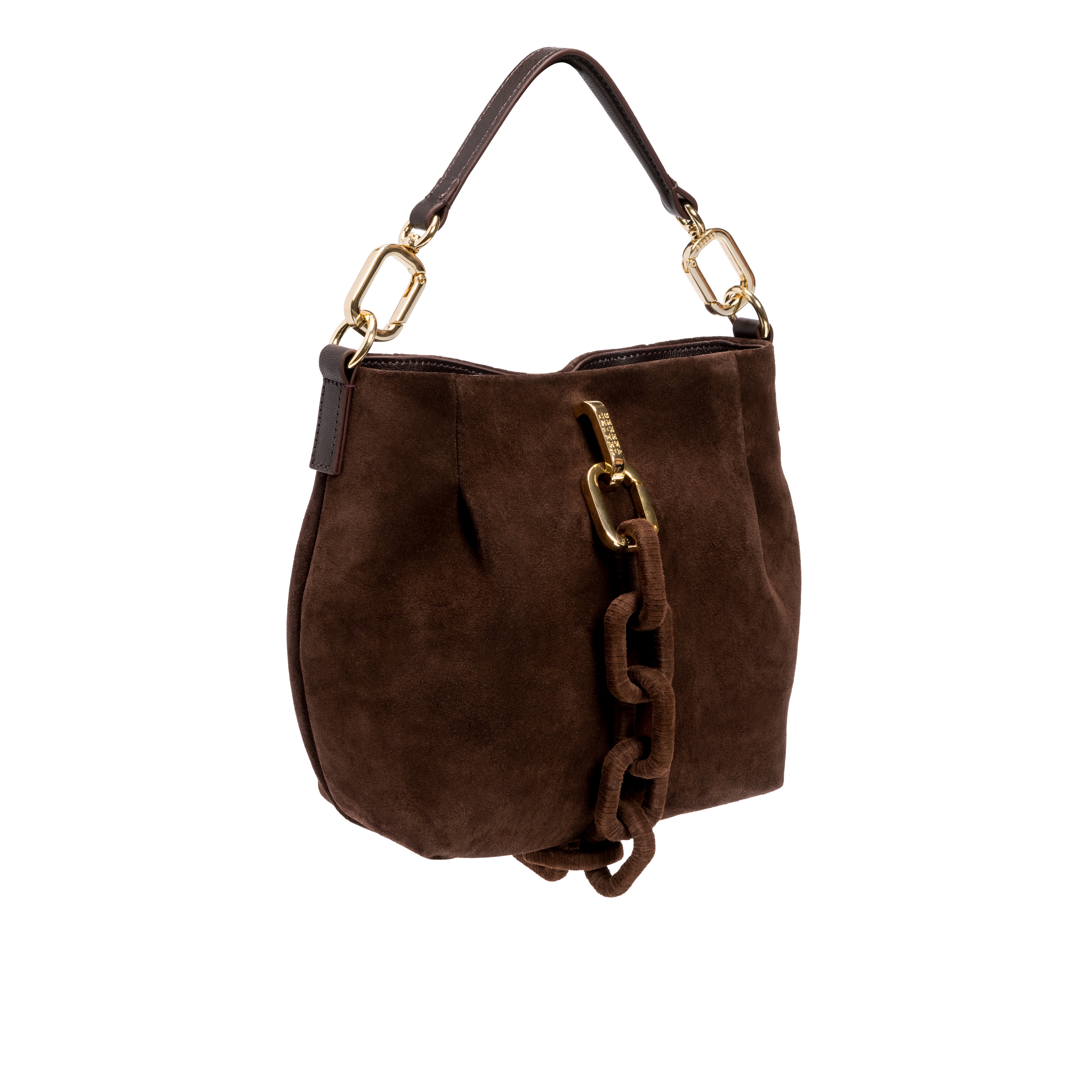 Catena Acı Kahve Süet Pouch El Çantası