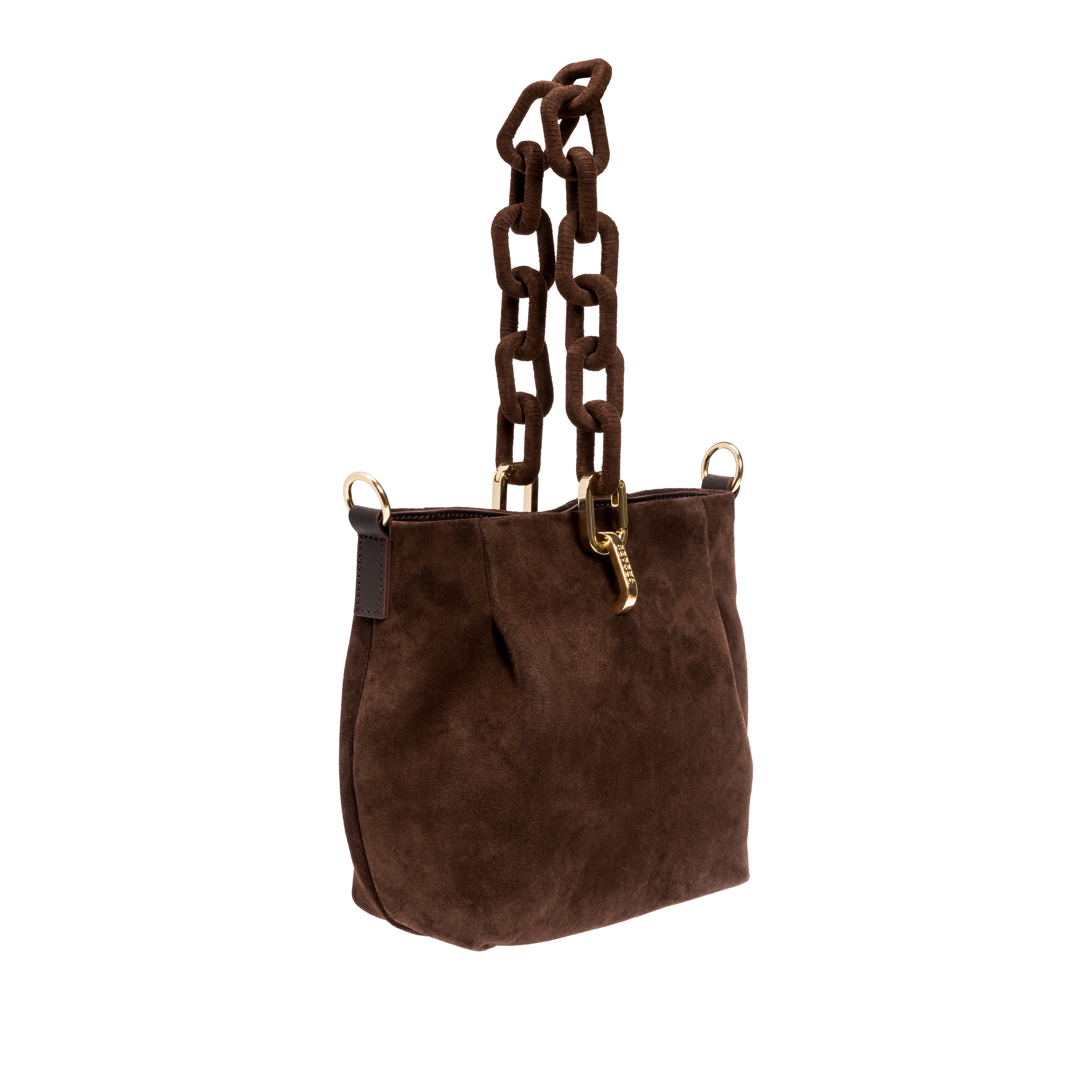 Catena Acı Kahve Süet Pouch El Çantası