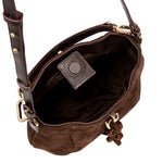 Catena Acı Kahve Süet Pouch El Çantası