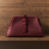 Alessa Sıcak Bordo Pouch Çanta