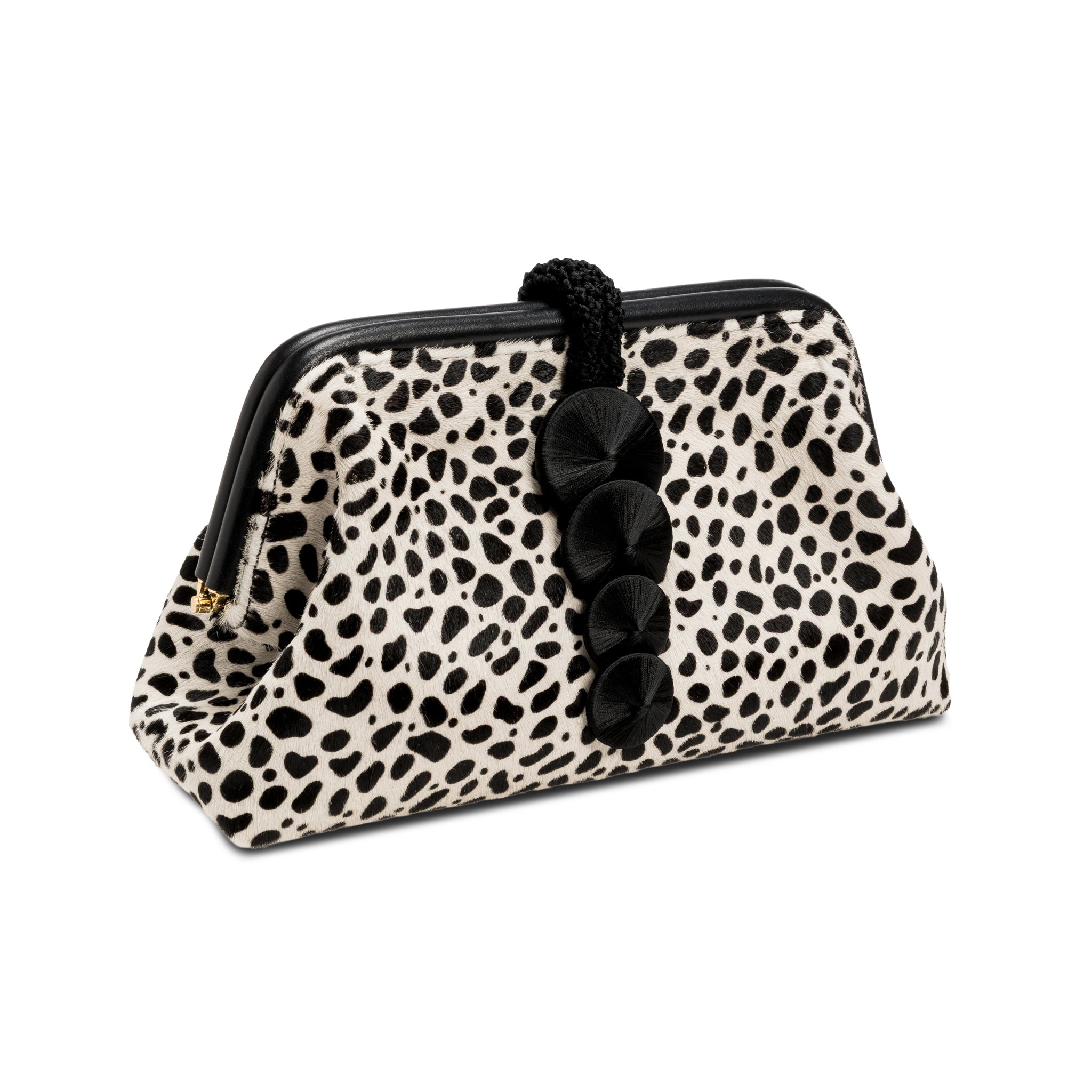 Alessa Dalmaçya Desenli Pouch Çanta