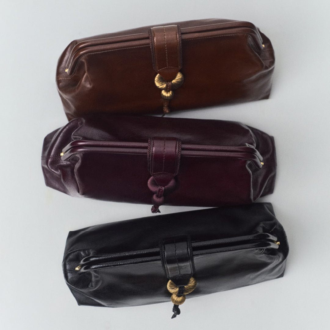 Boho Chic Kahverengi Medium Pouch Çanta