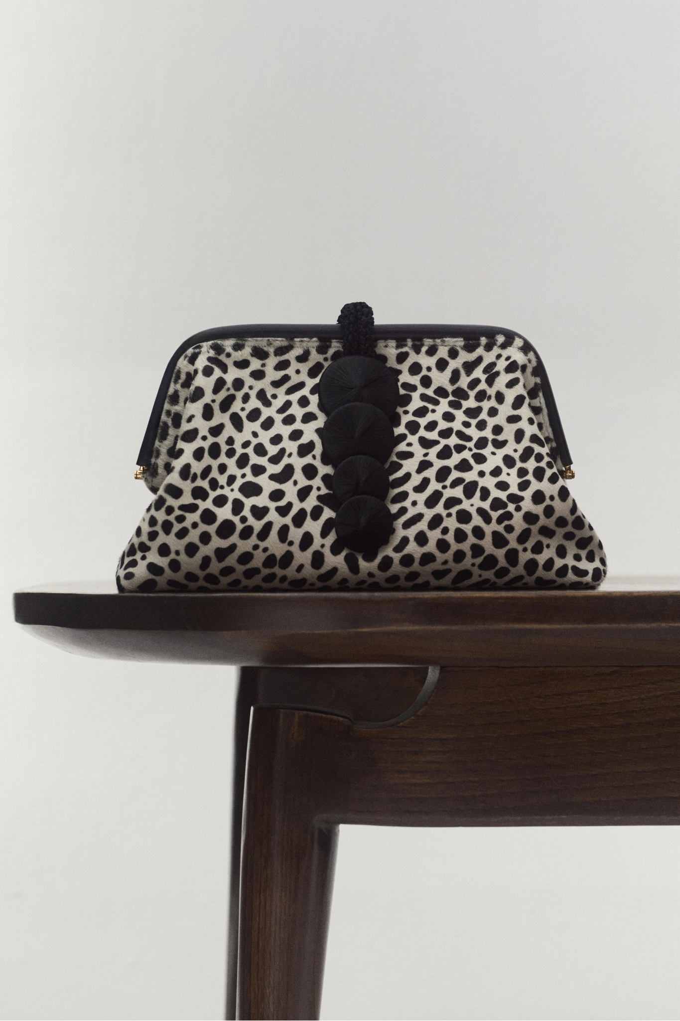 Alessa Dalmaçya Desenli Pouch Çanta