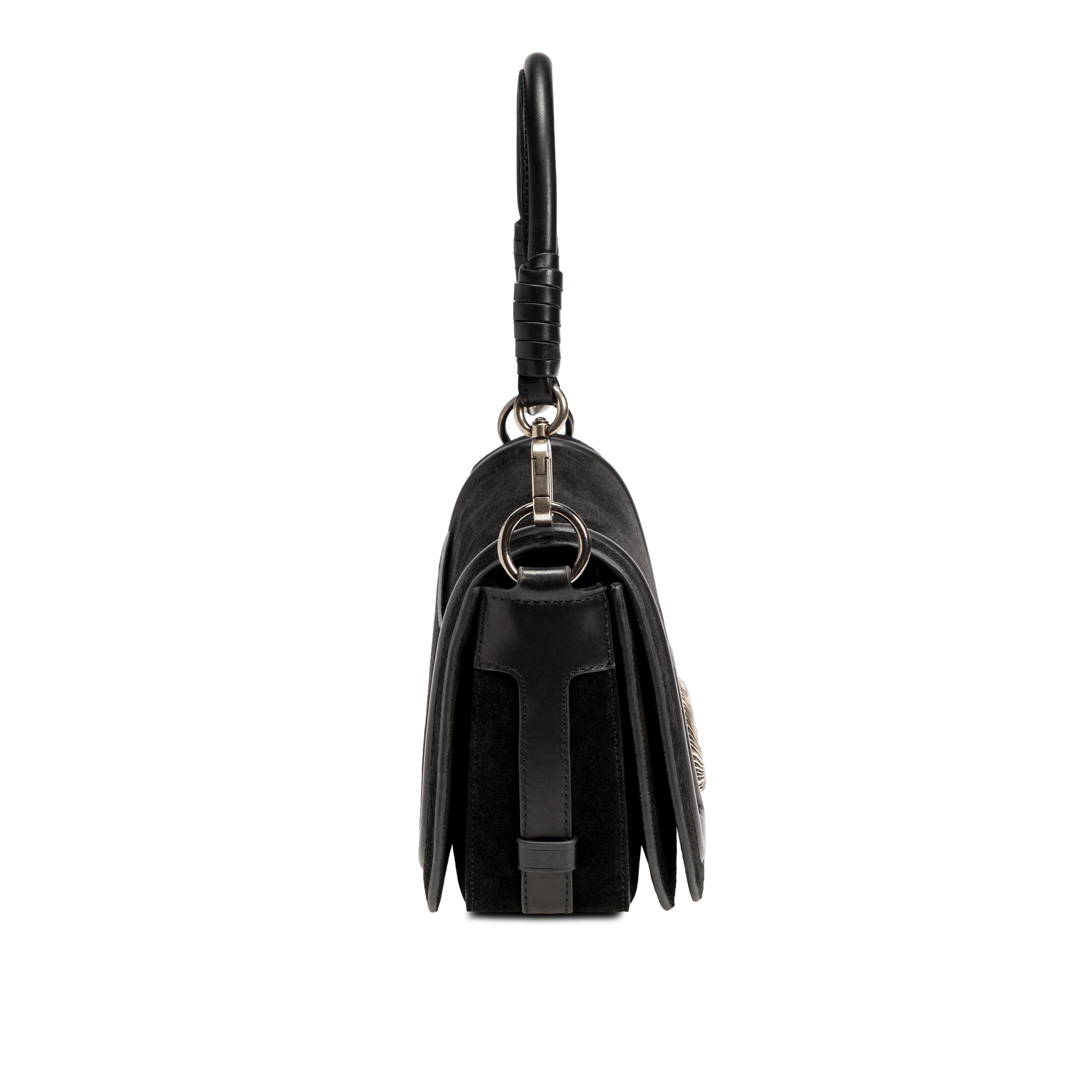 Evora Siyah Saddle Çanta